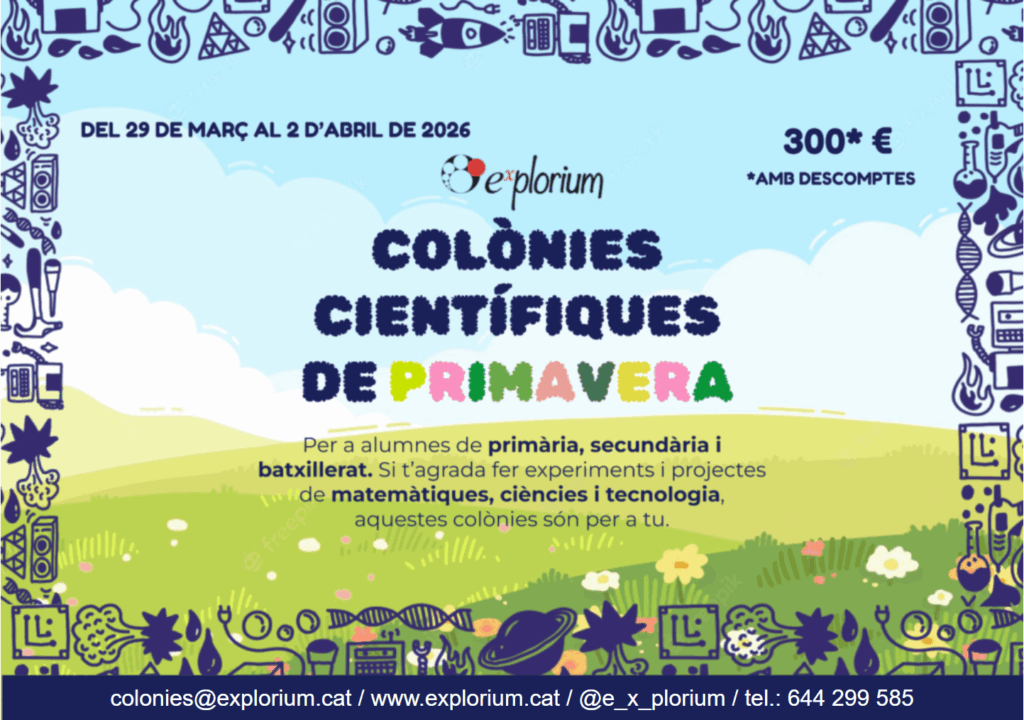 cartell colònies primavera 2026