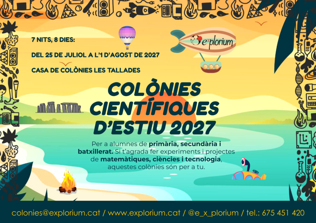 Cartell colònies estiu 2027
